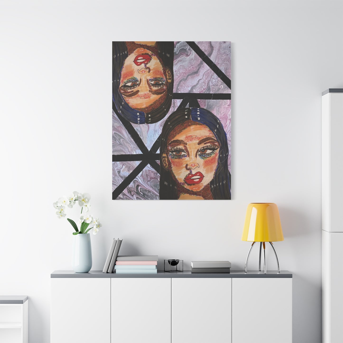The Girl- Matte Canvas, Stretched, 1.25"