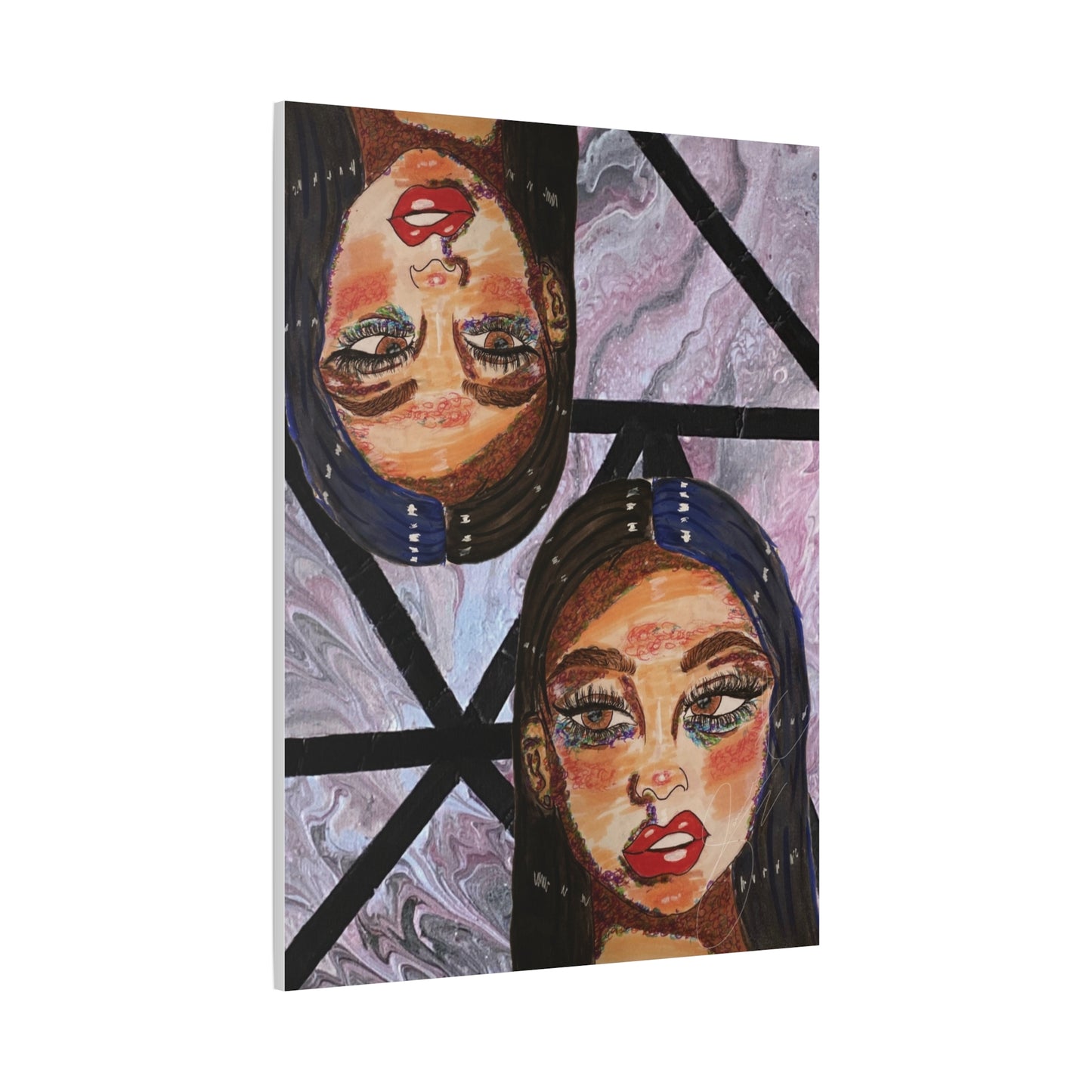 The Girl- Matte Canvas, Stretched, 1.25"