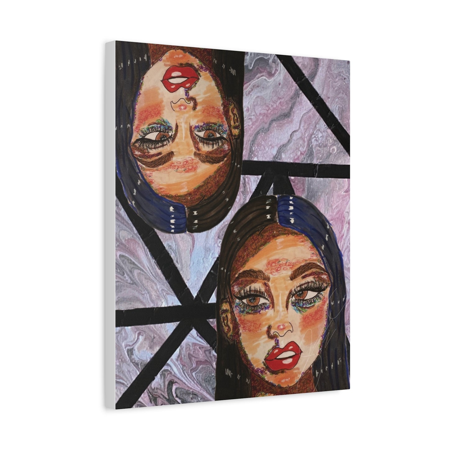 The Girl- Matte Canvas, Stretched, 1.25"