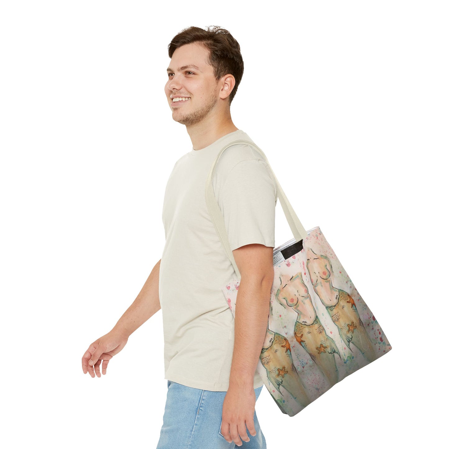 The Mermaid-Tote Bag (AOP)