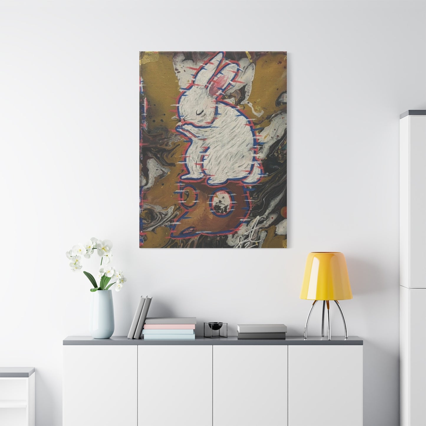 The Omen- Matte Canvas, Stretched, 1.25"