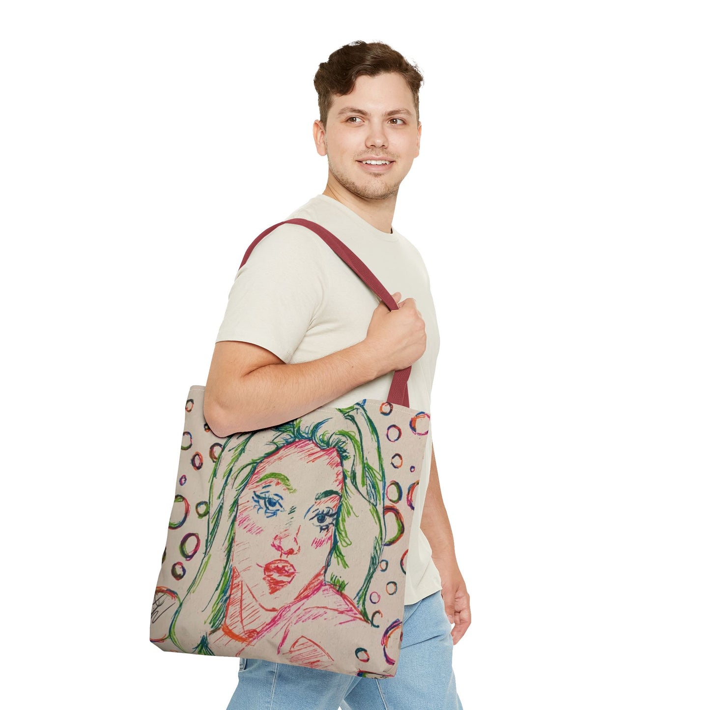 Ms.Bubbles✨Tote Bag (AOP)