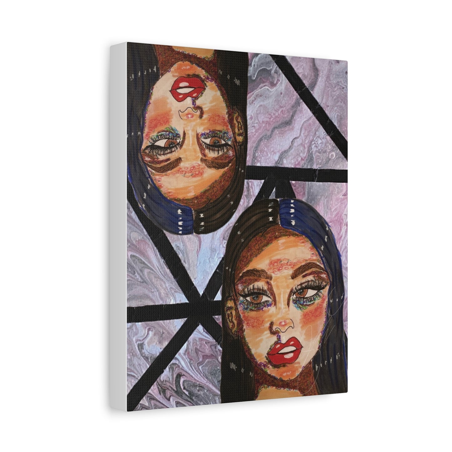The Girl- Matte Canvas, Stretched, 1.25"