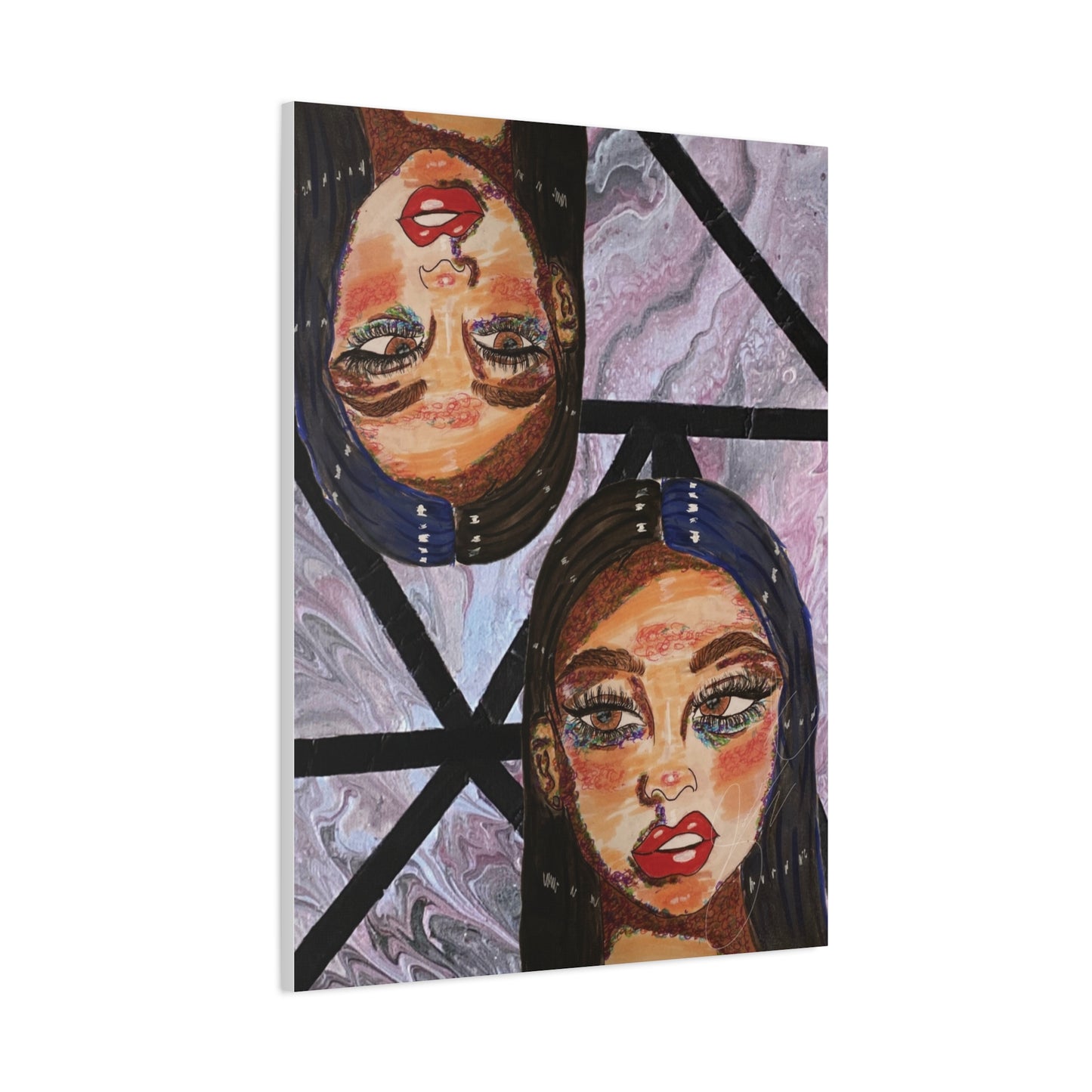 The Girl- Matte Canvas, Stretched, 1.25"