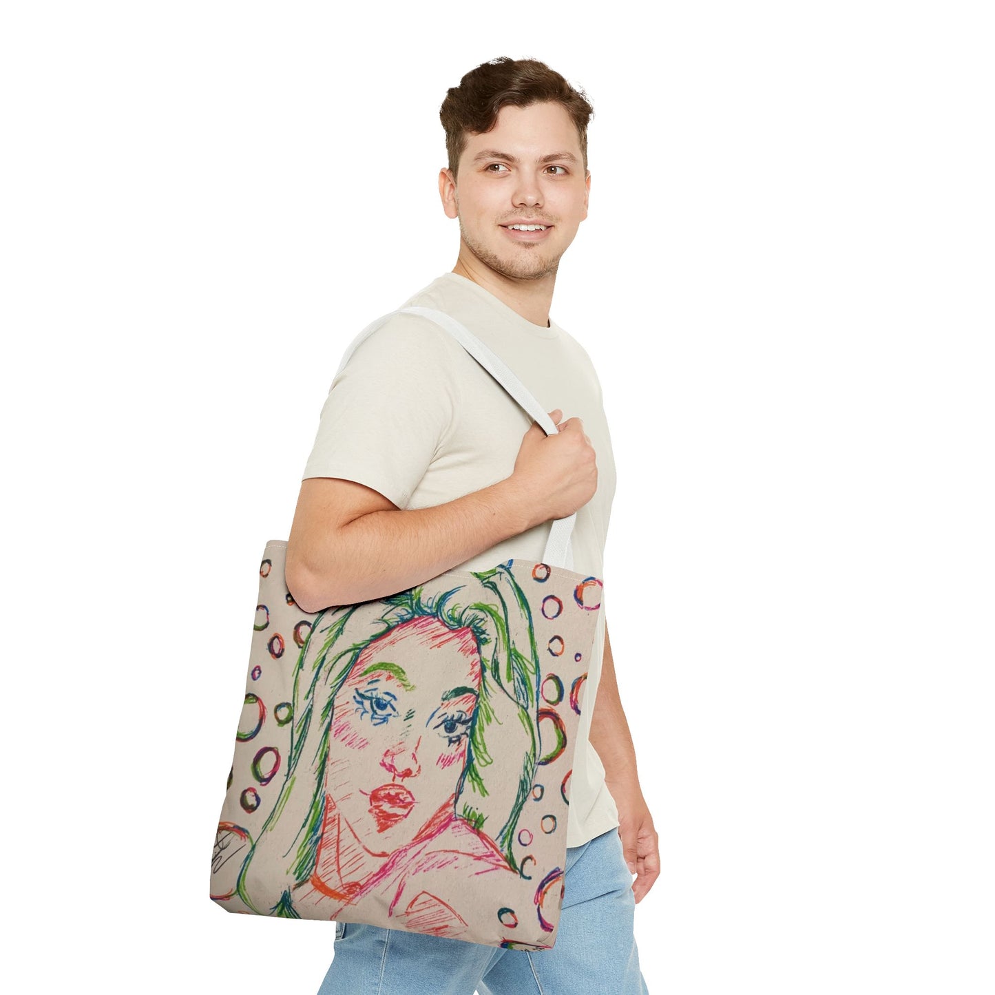 Ms.Bubbles✨Tote Bag (AOP)