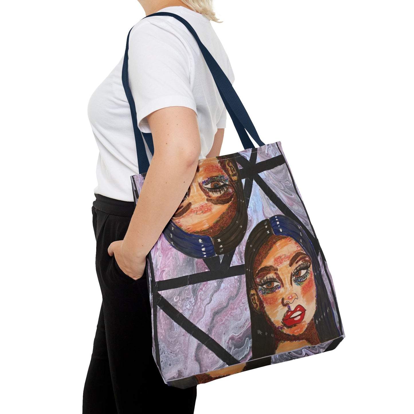 The Girl-Tote Bag (AOP)