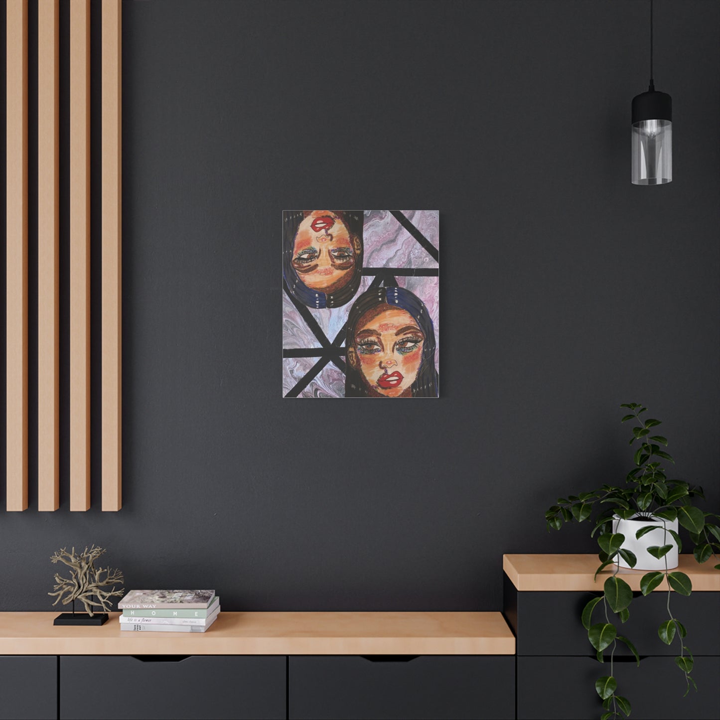 The Girl- Matte Canvas, Stretched, 1.25"
