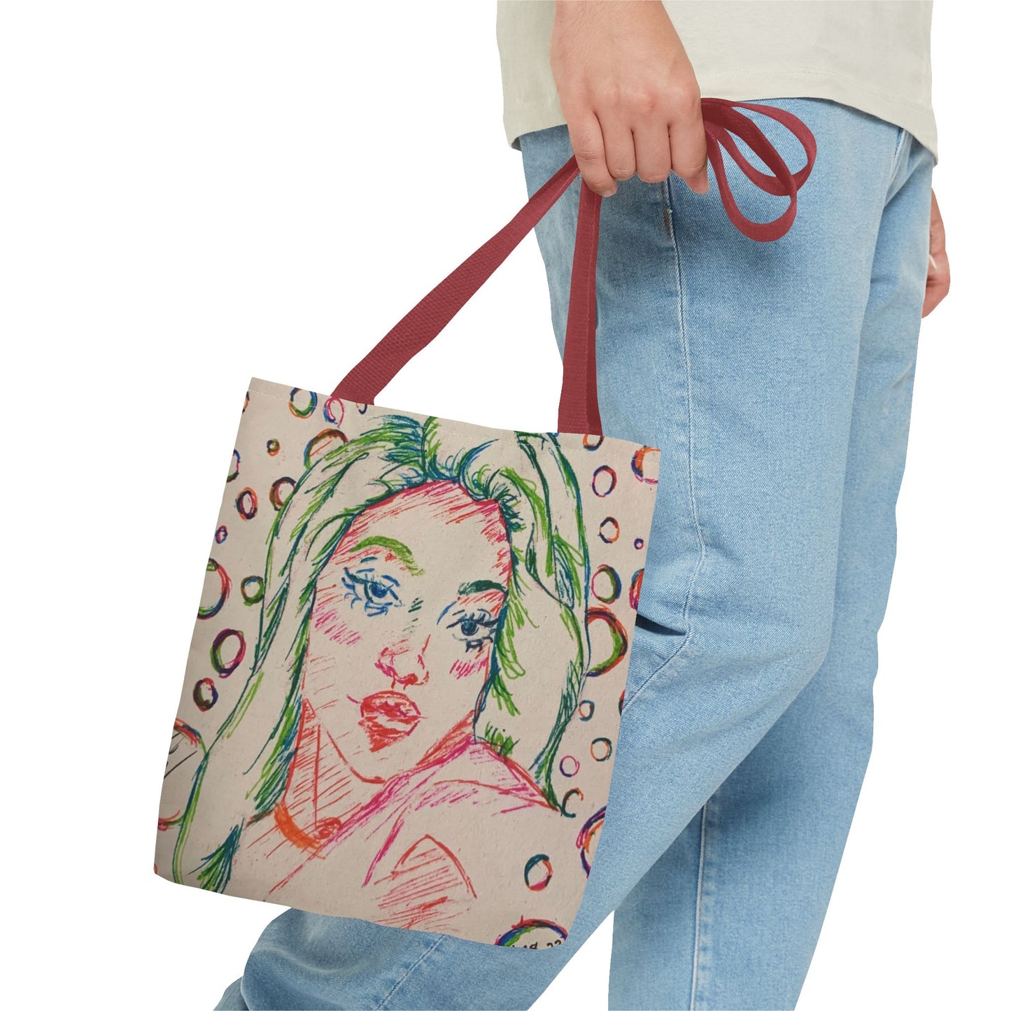 Ms.Bubbles✨Tote Bag (AOP)