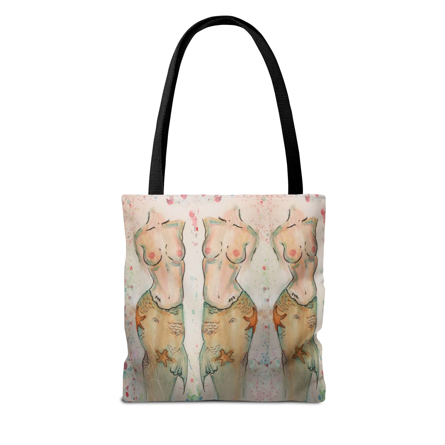 The Mermaid-Tote Bag (AOP)