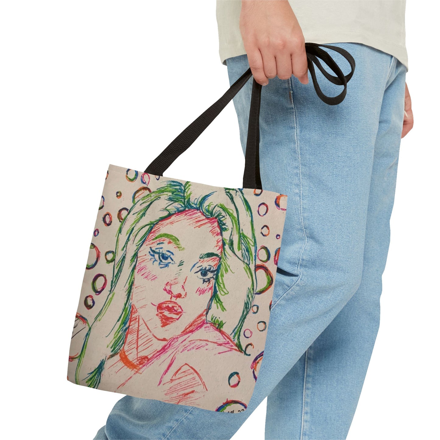 Ms.Bubbles✨Tote Bag (AOP)