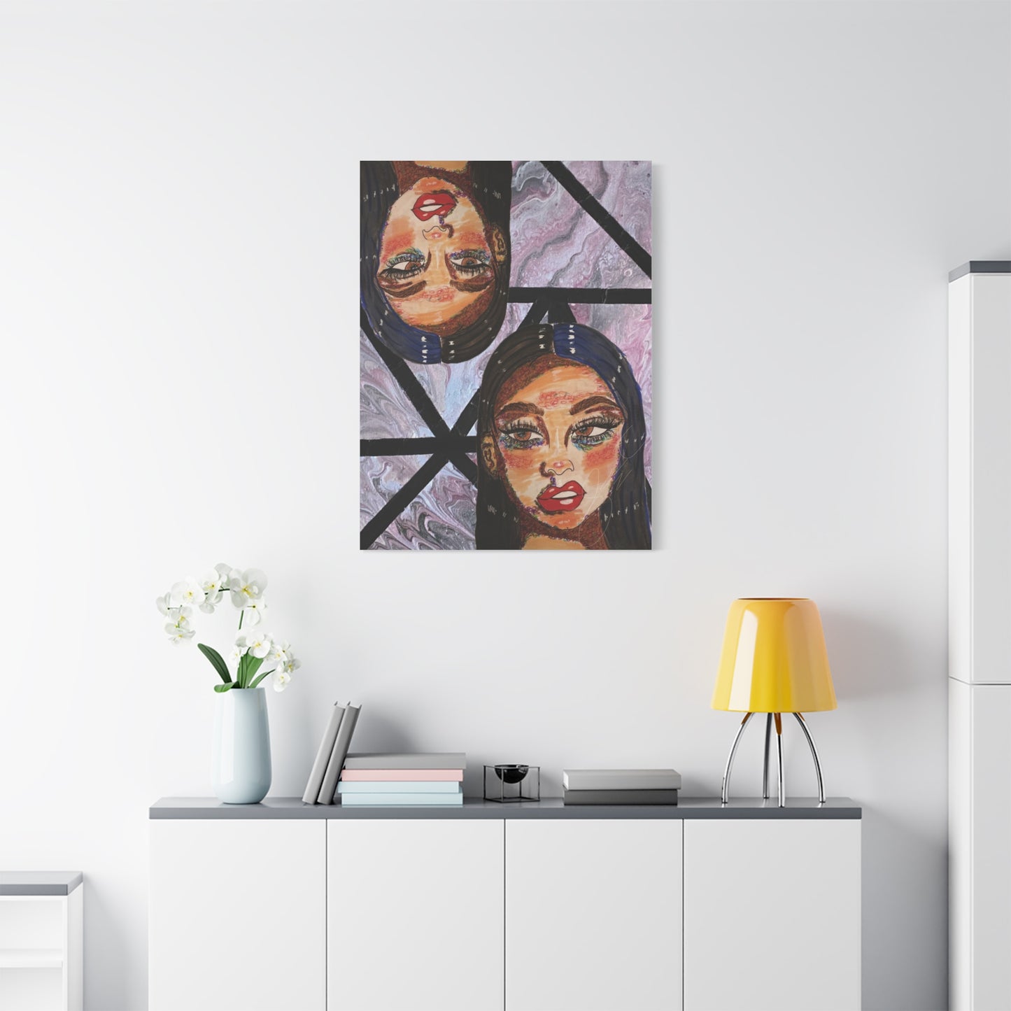 The Girl- Matte Canvas, Stretched, 1.25"