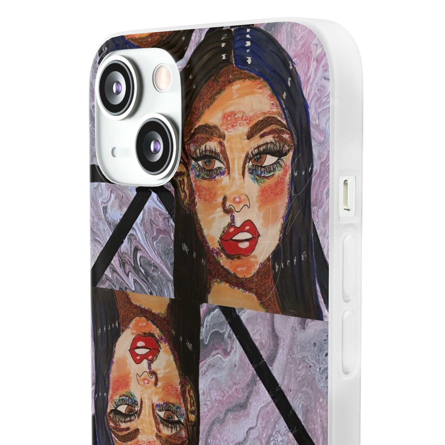 The Girl- Soft Phone Cases