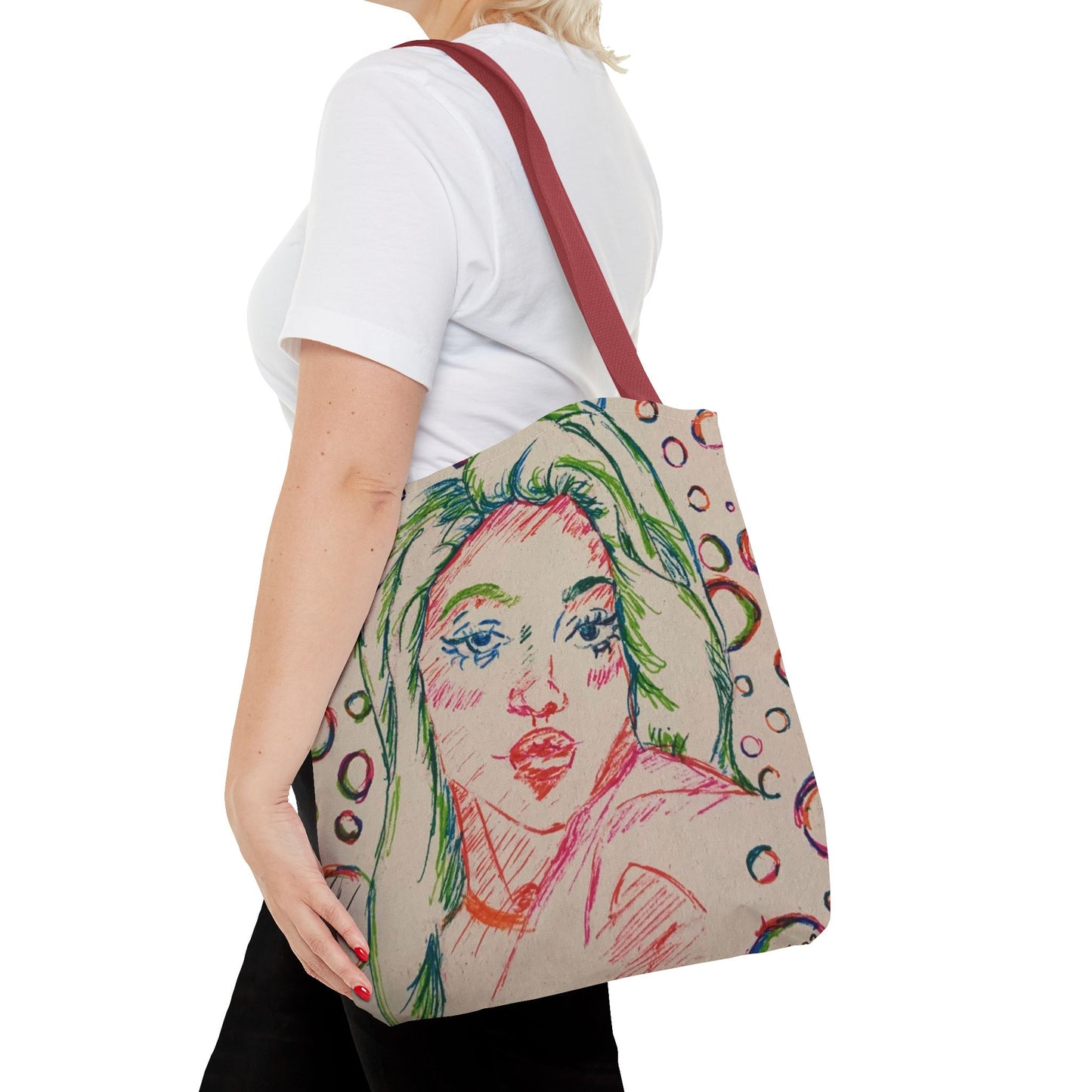 Ms.Bubbles✨Tote Bag (AOP)