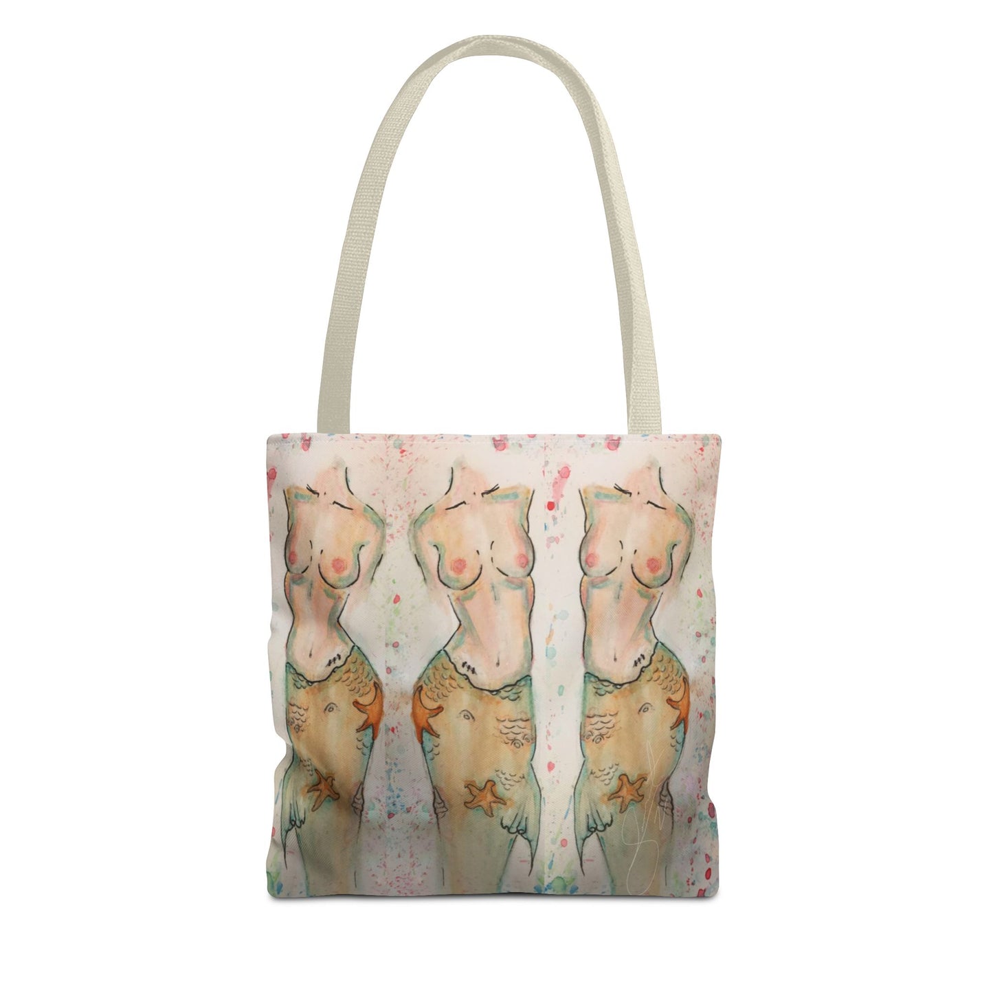 The Mermaid-Tote Bag (AOP)