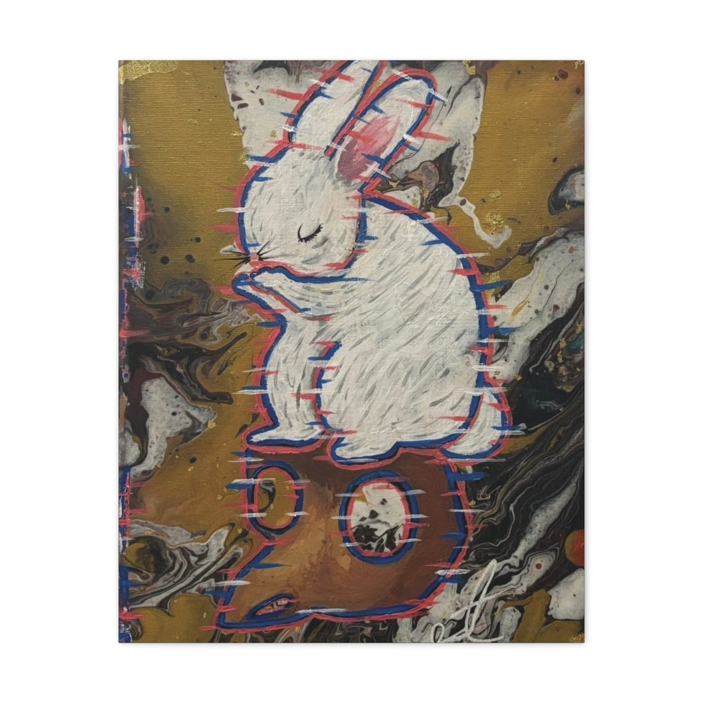The Omen- Matte Canvas, Stretched, 1.25"