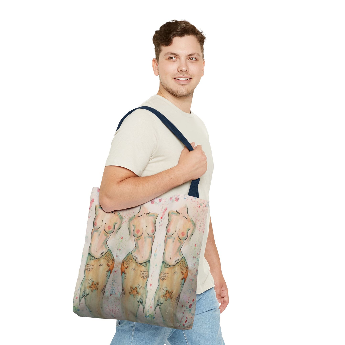 The Mermaid-Tote Bag (AOP)