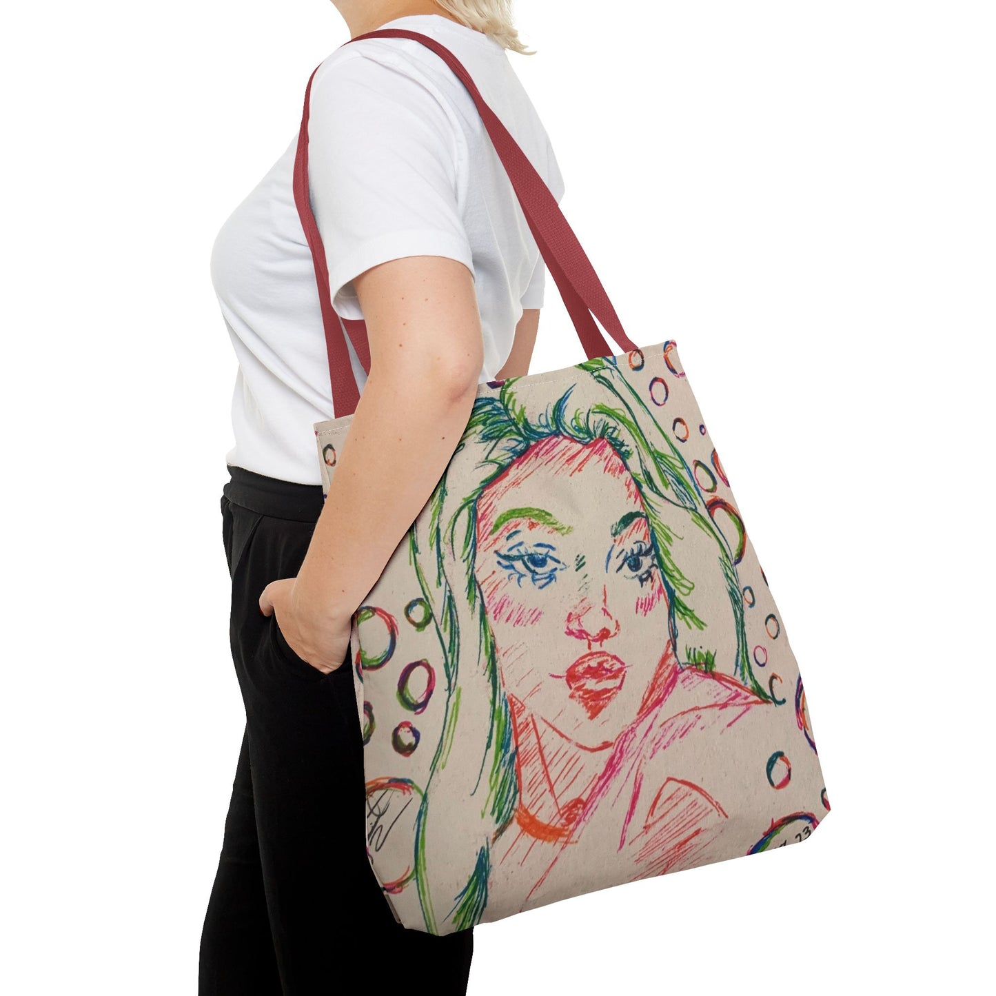 Ms.Bubbles✨Tote Bag (AOP)