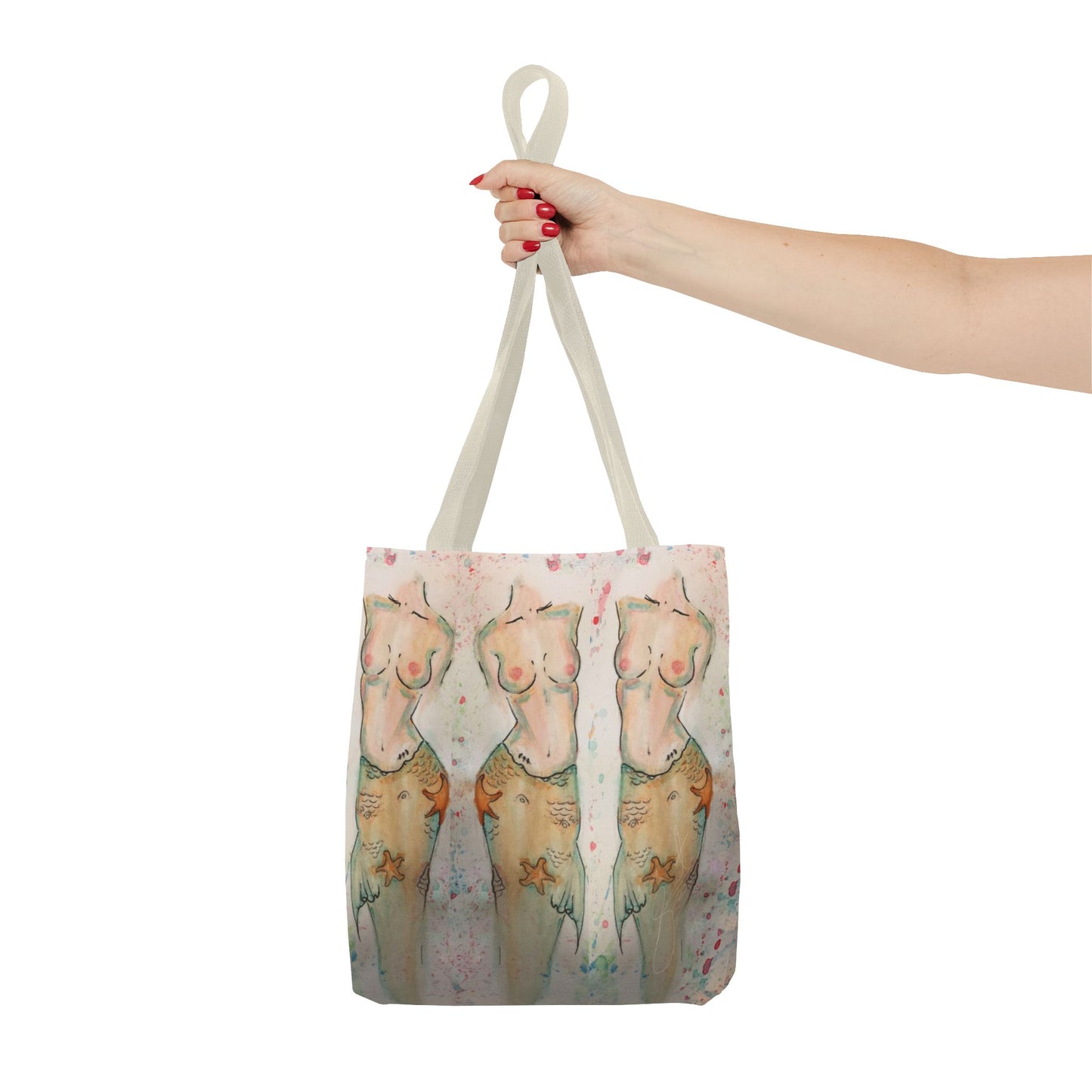 The Mermaid-Tote Bag (AOP)