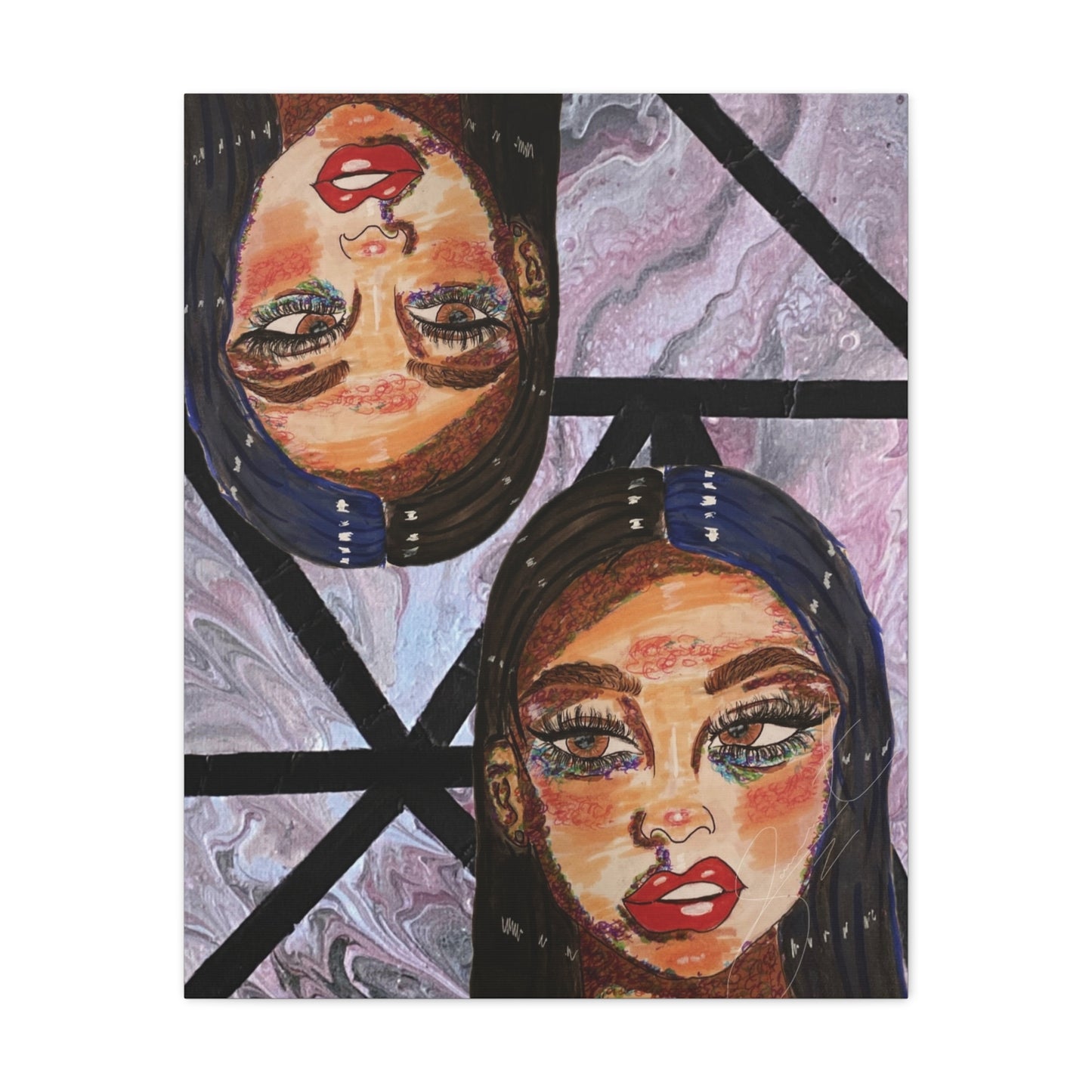 The Girl- Matte Canvas, Stretched, 1.25"