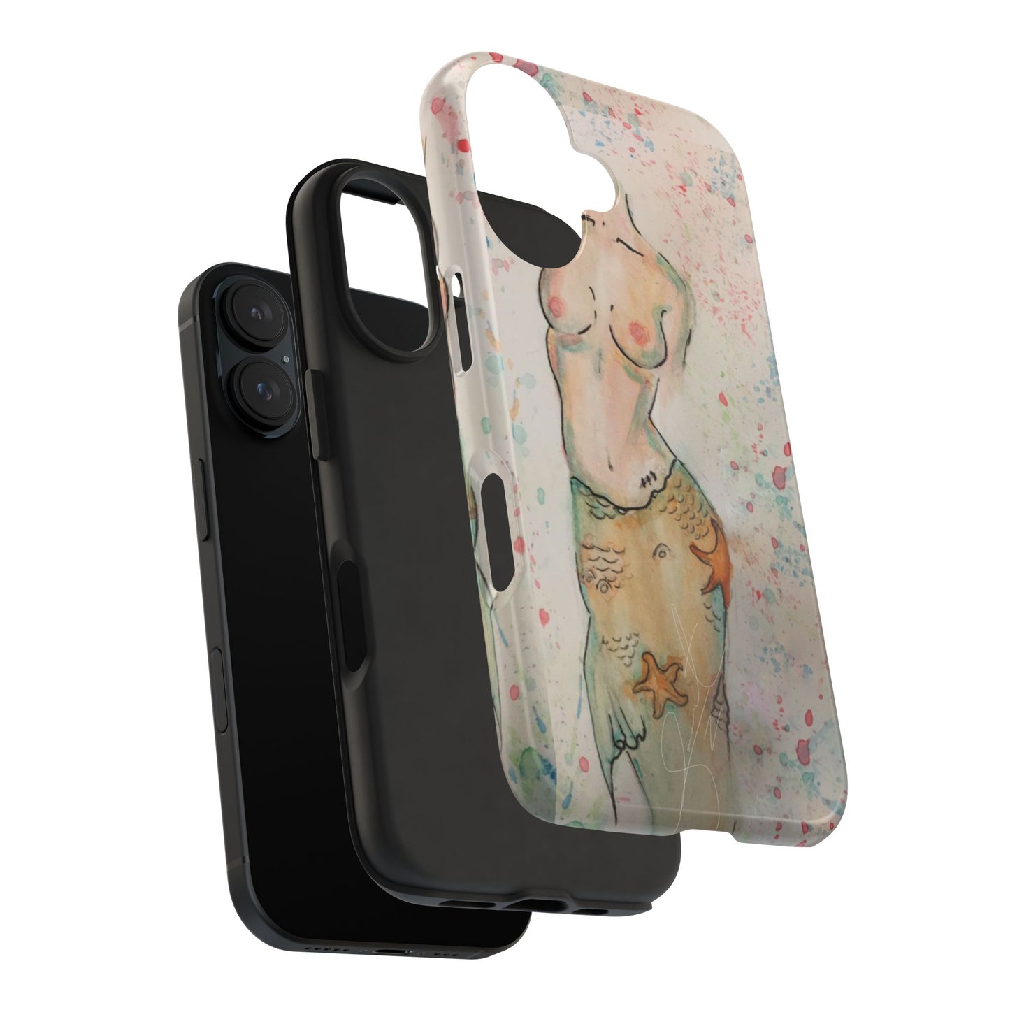 The Mermaid - Tough Phone Cases