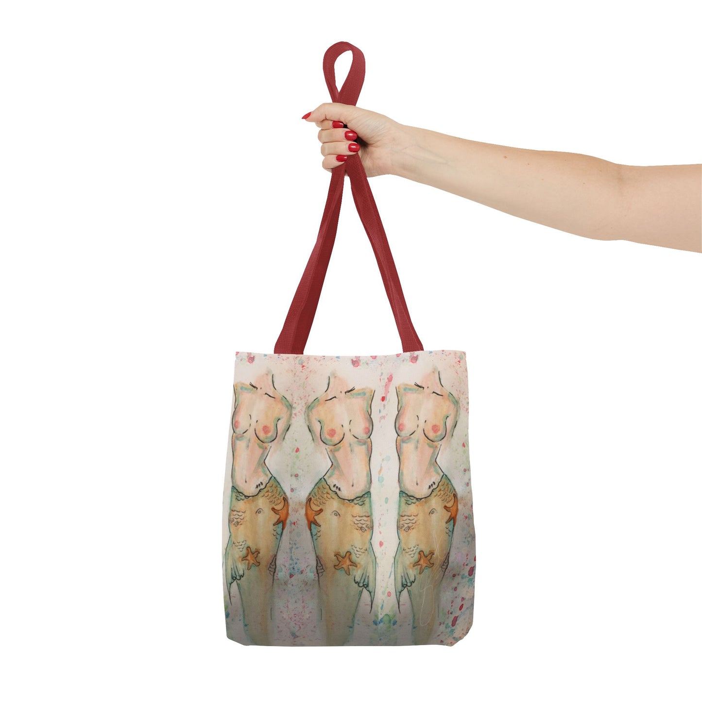 The Mermaid-Tote Bag (AOP)