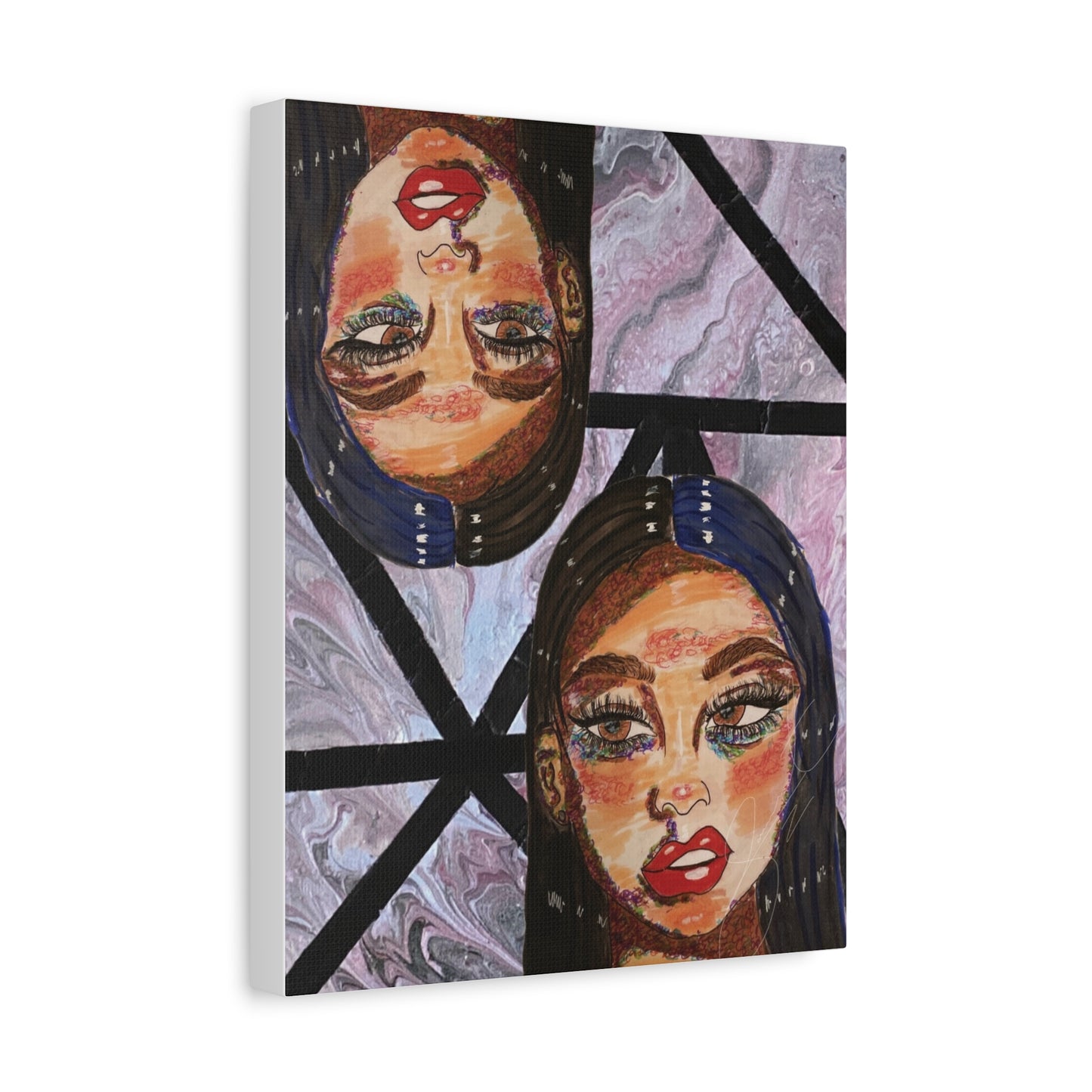 The Girl- Matte Canvas, Stretched, 1.25"
