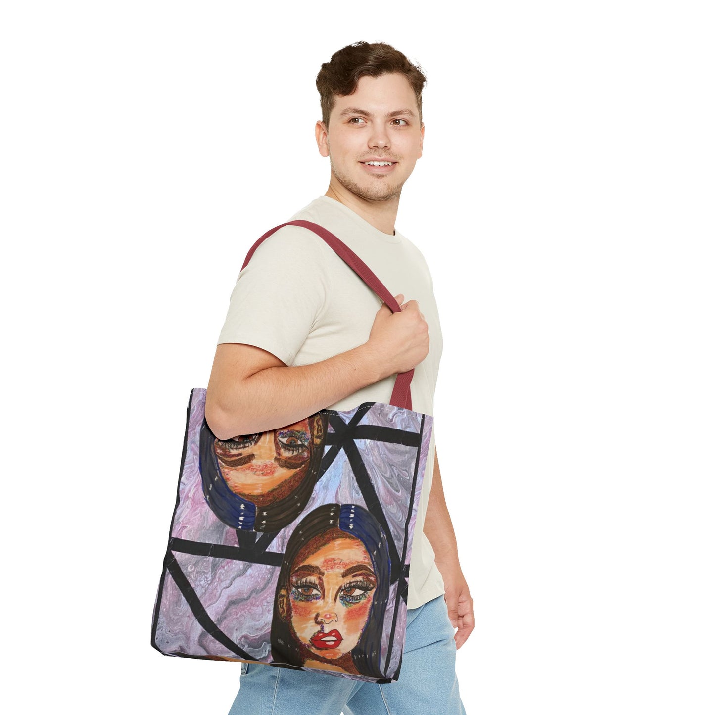 The Girl-Tote Bag (AOP)