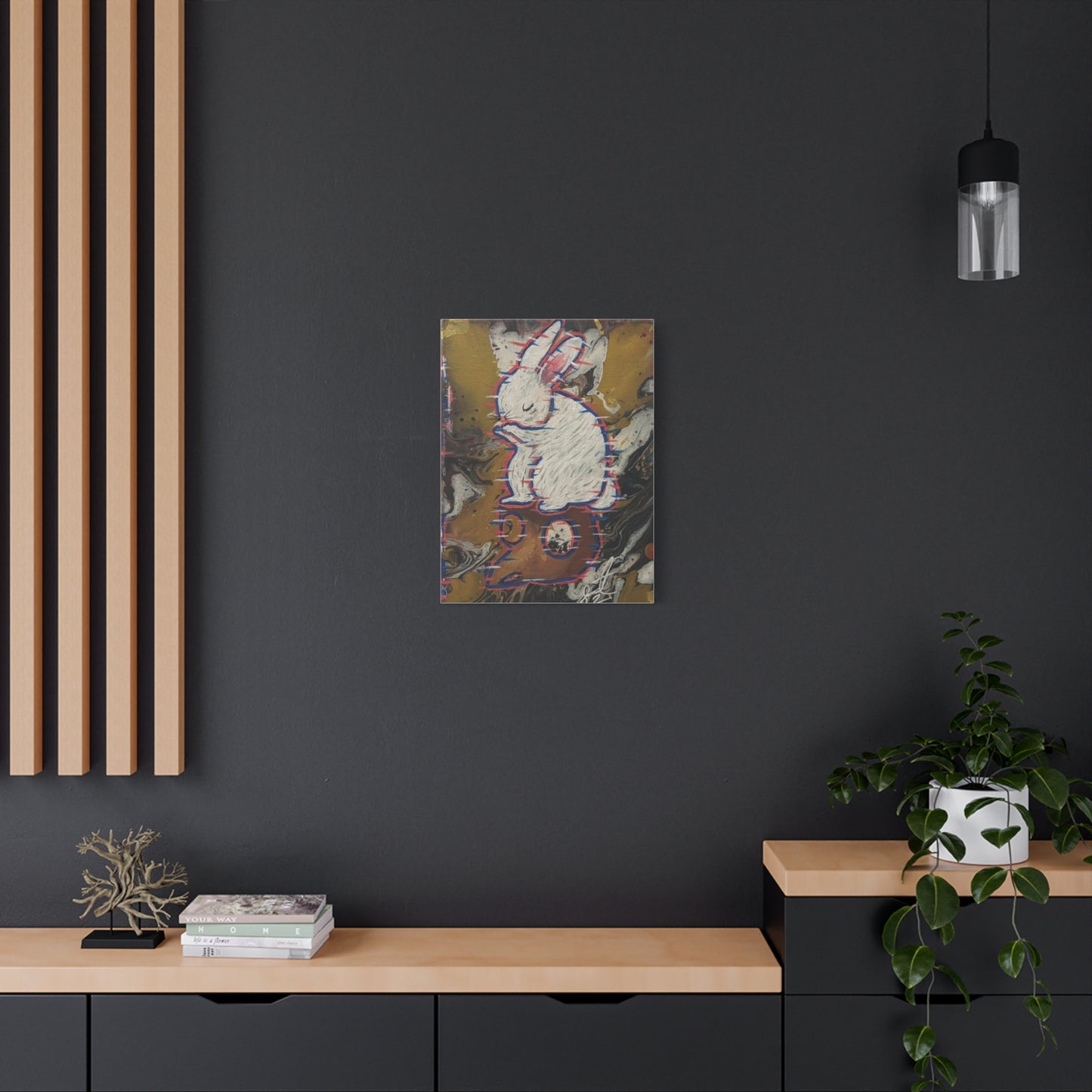 The Omen- Matte Canvas, Stretched, 1.25"