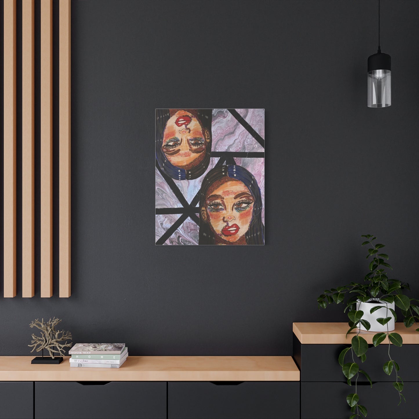 The Girl- Matte Canvas, Stretched, 1.25"