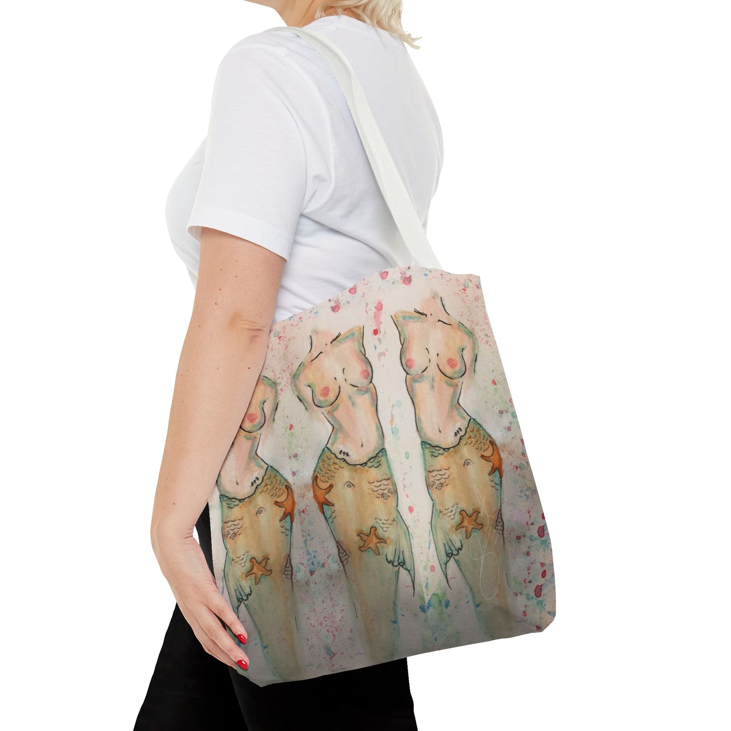 The Mermaid-Tote Bag (AOP)