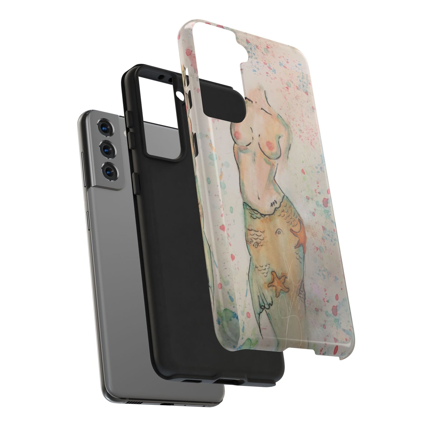 The Mermaid - Tough Phone Cases