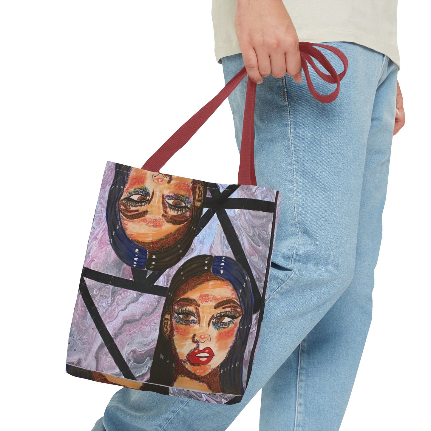 The Girl-Tote Bag (AOP)