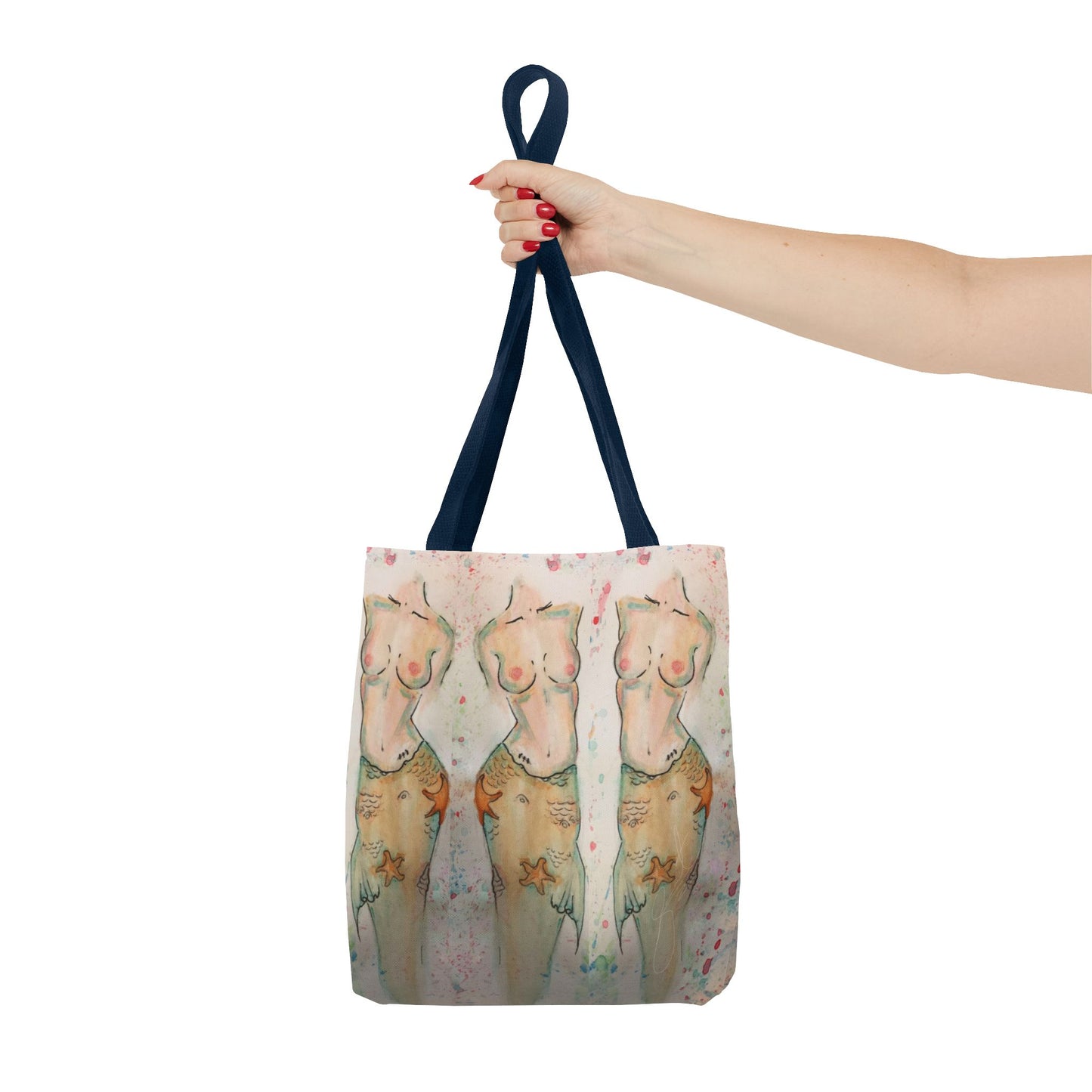 The Mermaid-Tote Bag (AOP)