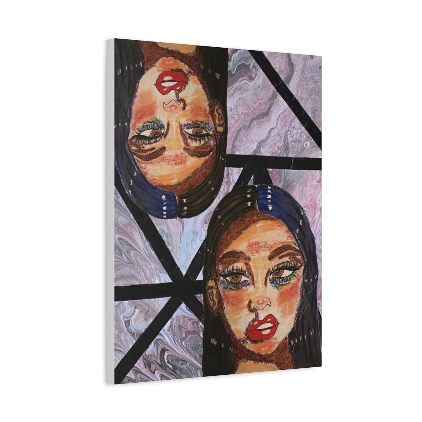 The Girl- Matte Canvas, Stretched, 1.25"