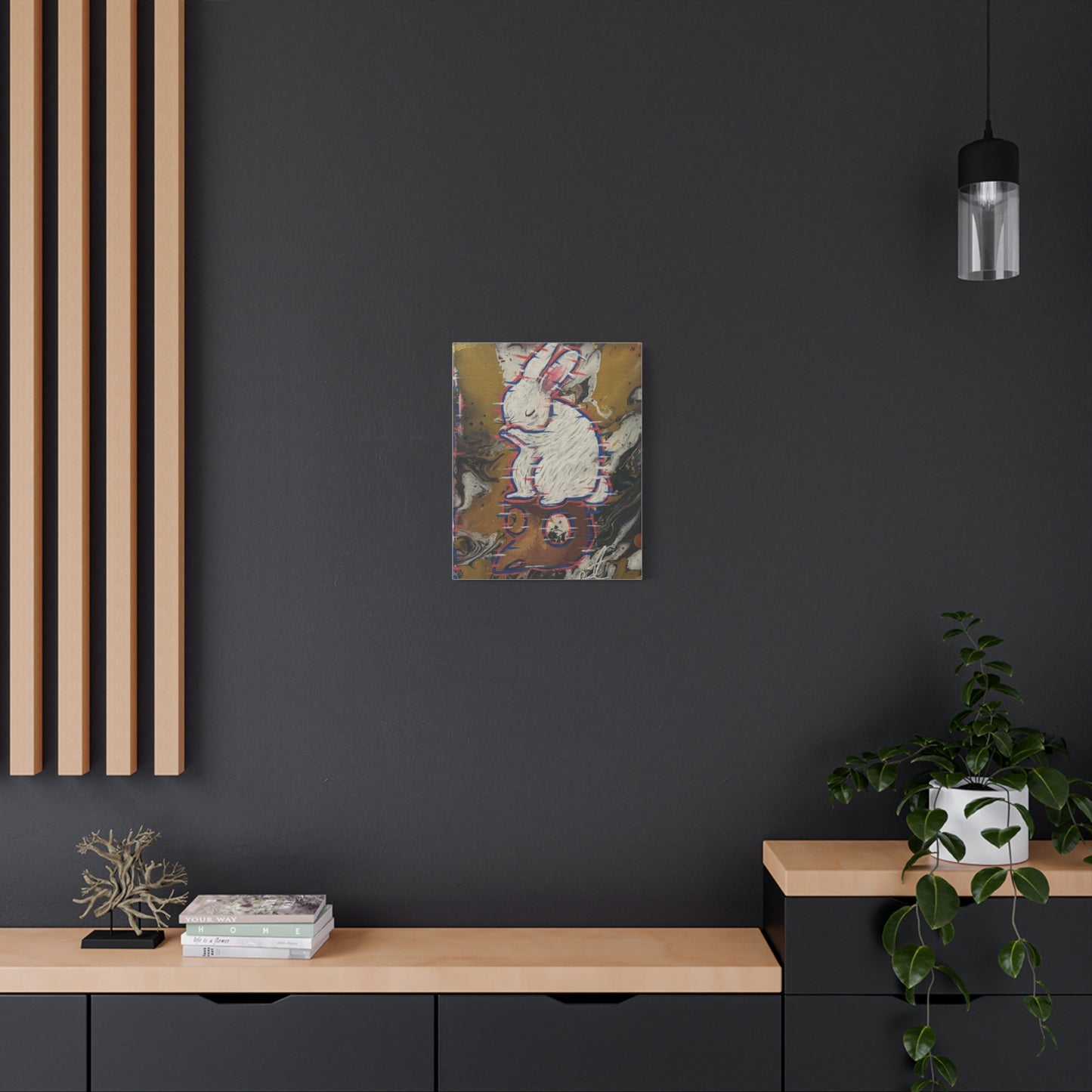 The Omen- Matte Canvas, Stretched, 1.25"