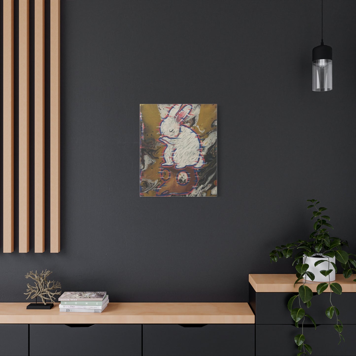 The Omen- Matte Canvas, Stretched, 1.25"