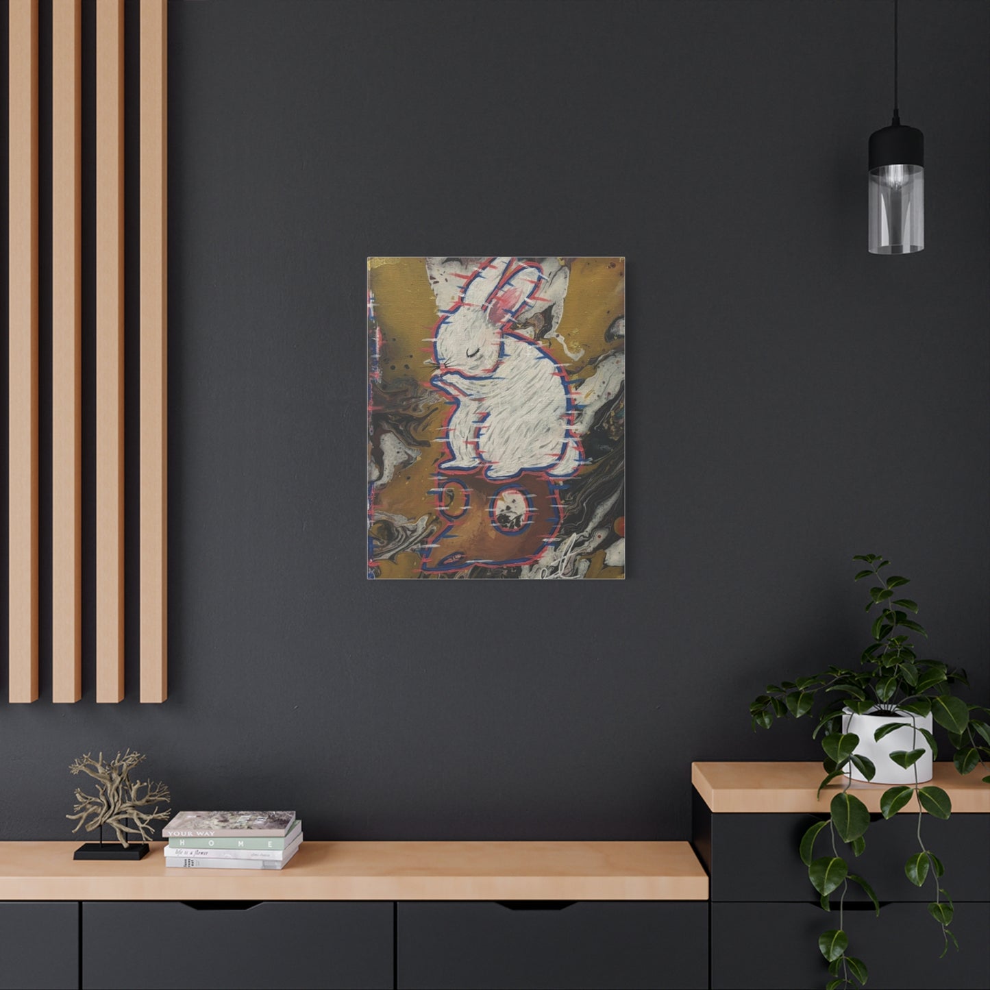 The Omen- Matte Canvas, Stretched, 1.25"
