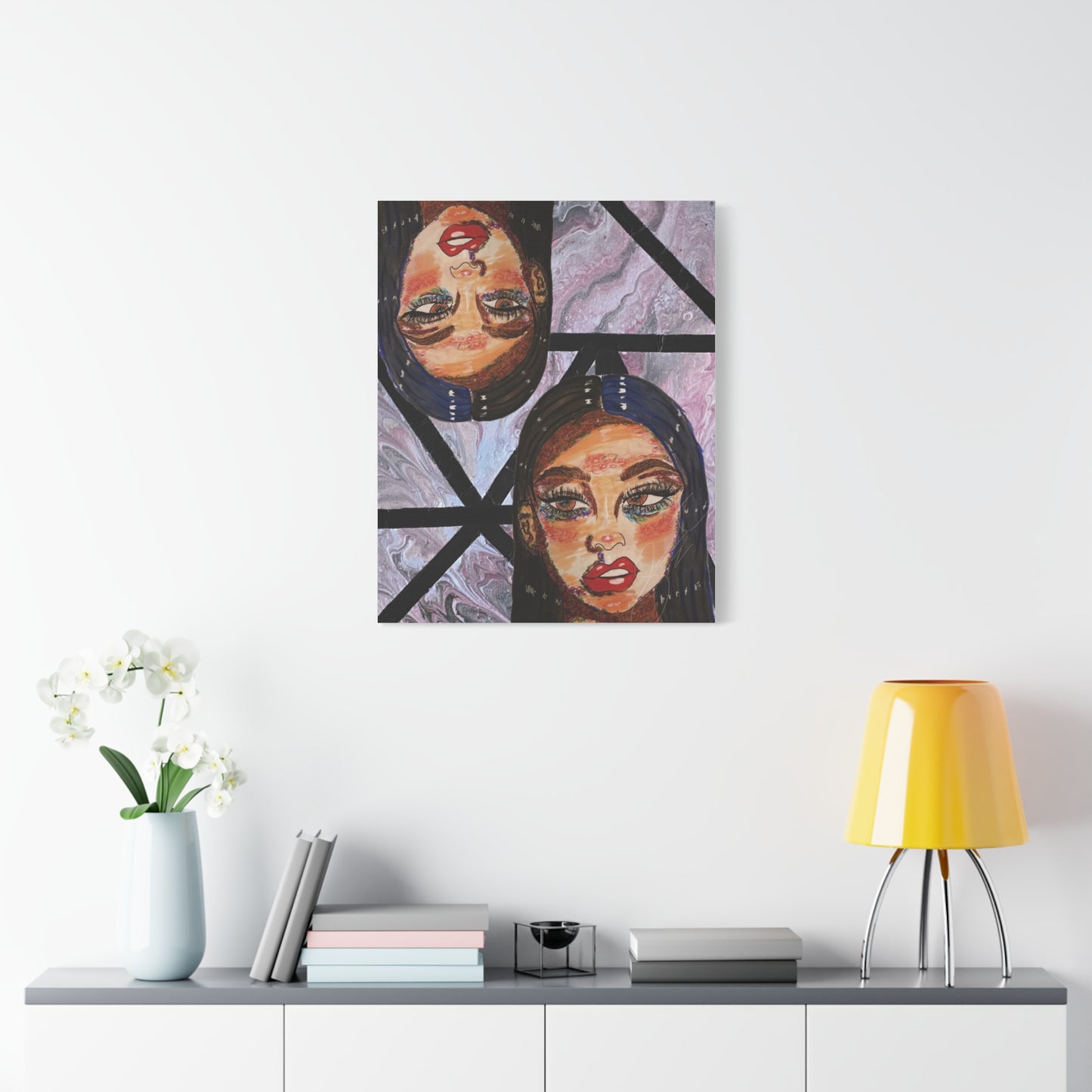 The Girl- Matte Canvas, Stretched, 1.25"