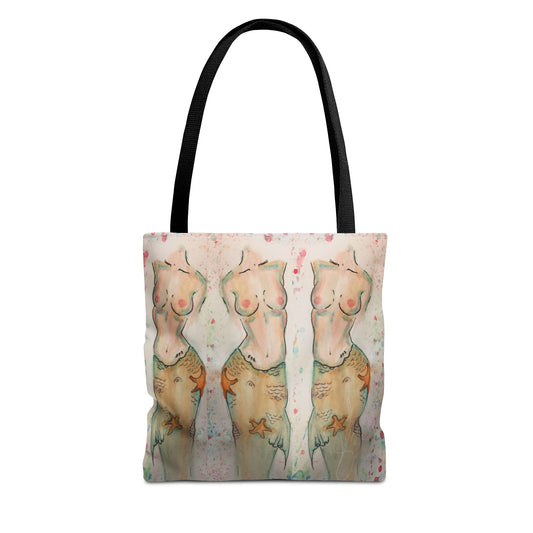 The Mermaid-Tote Bag (AOP)