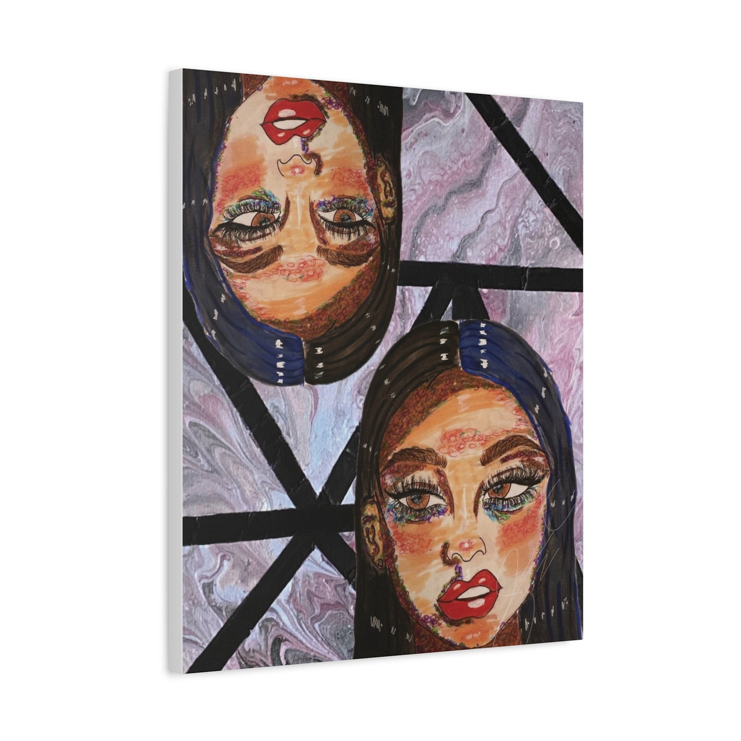 The Girl- Matte Canvas, Stretched, 1.25"