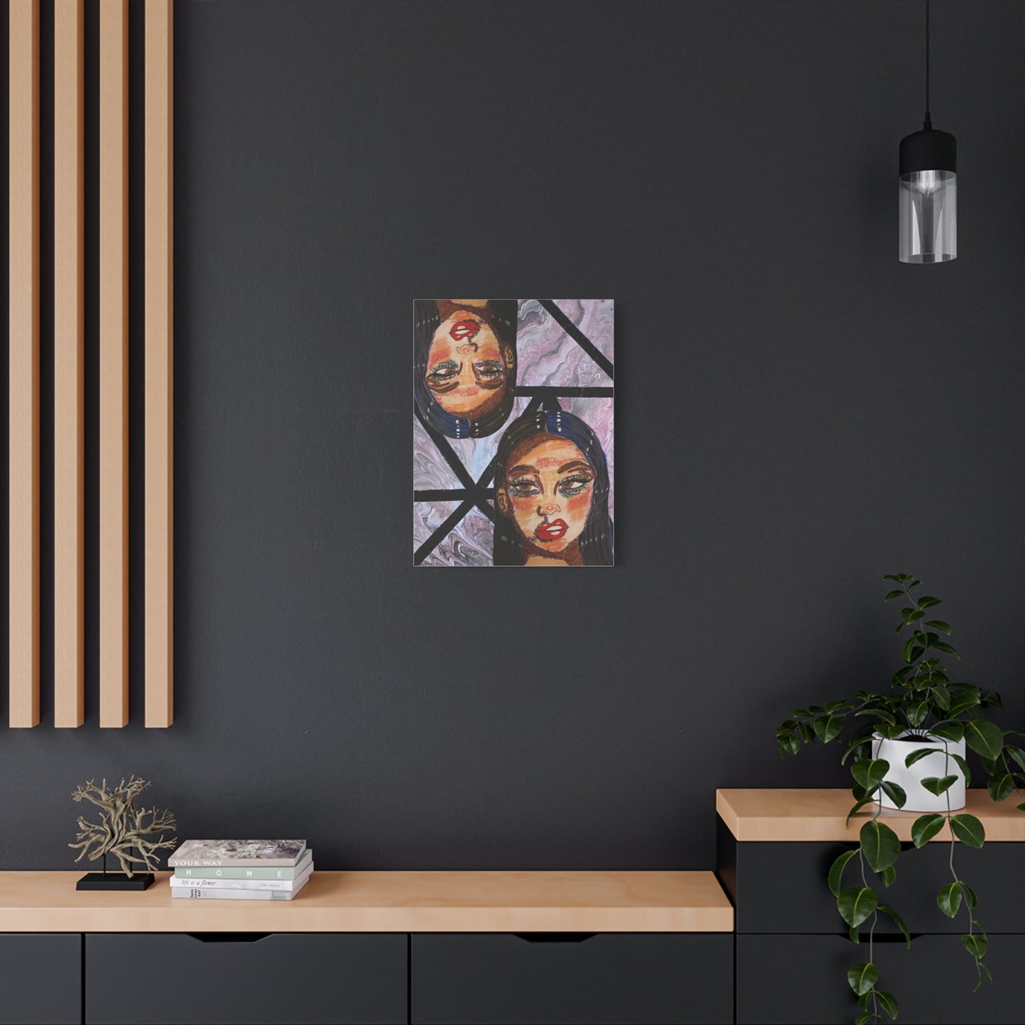 The Girl- Matte Canvas, Stretched, 1.25"