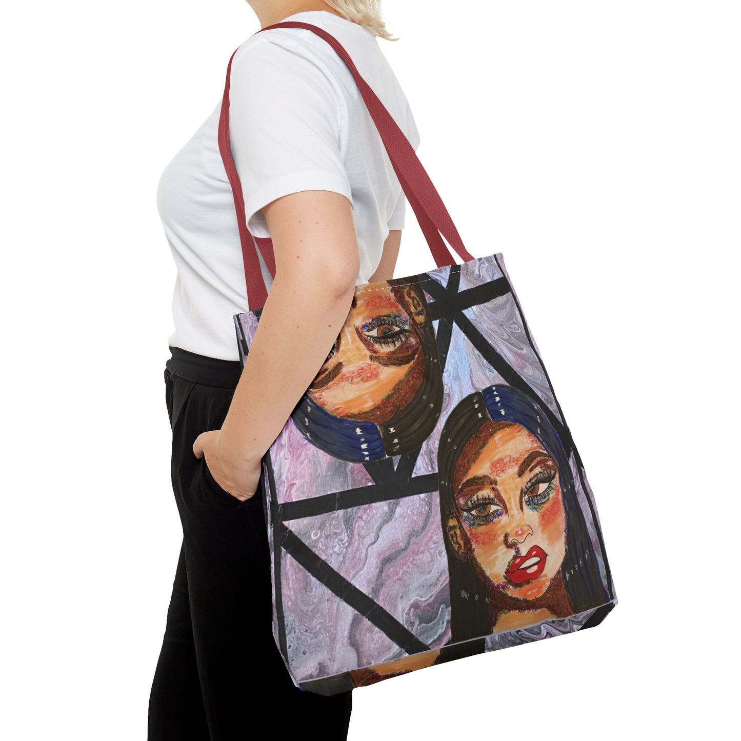 The Girl-Tote Bag (AOP)