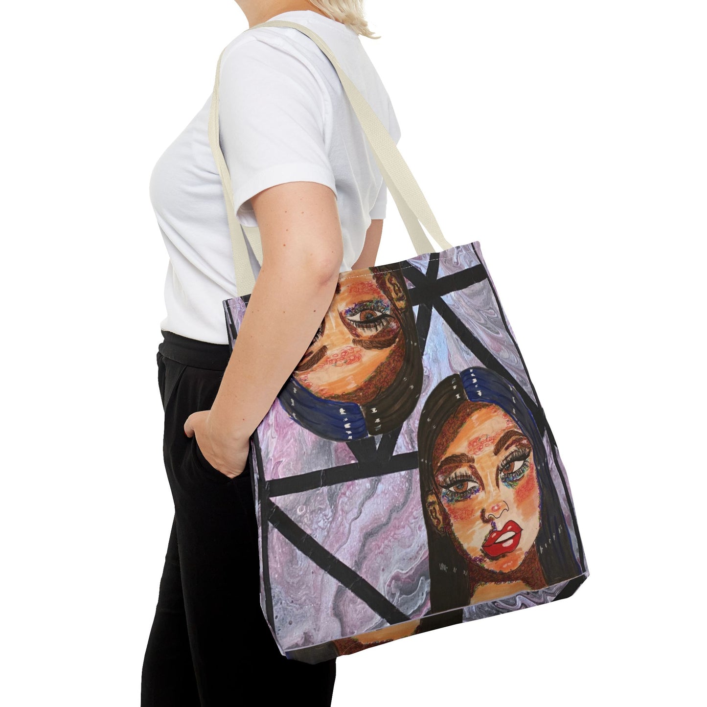 The Girl-Tote Bag (AOP)
