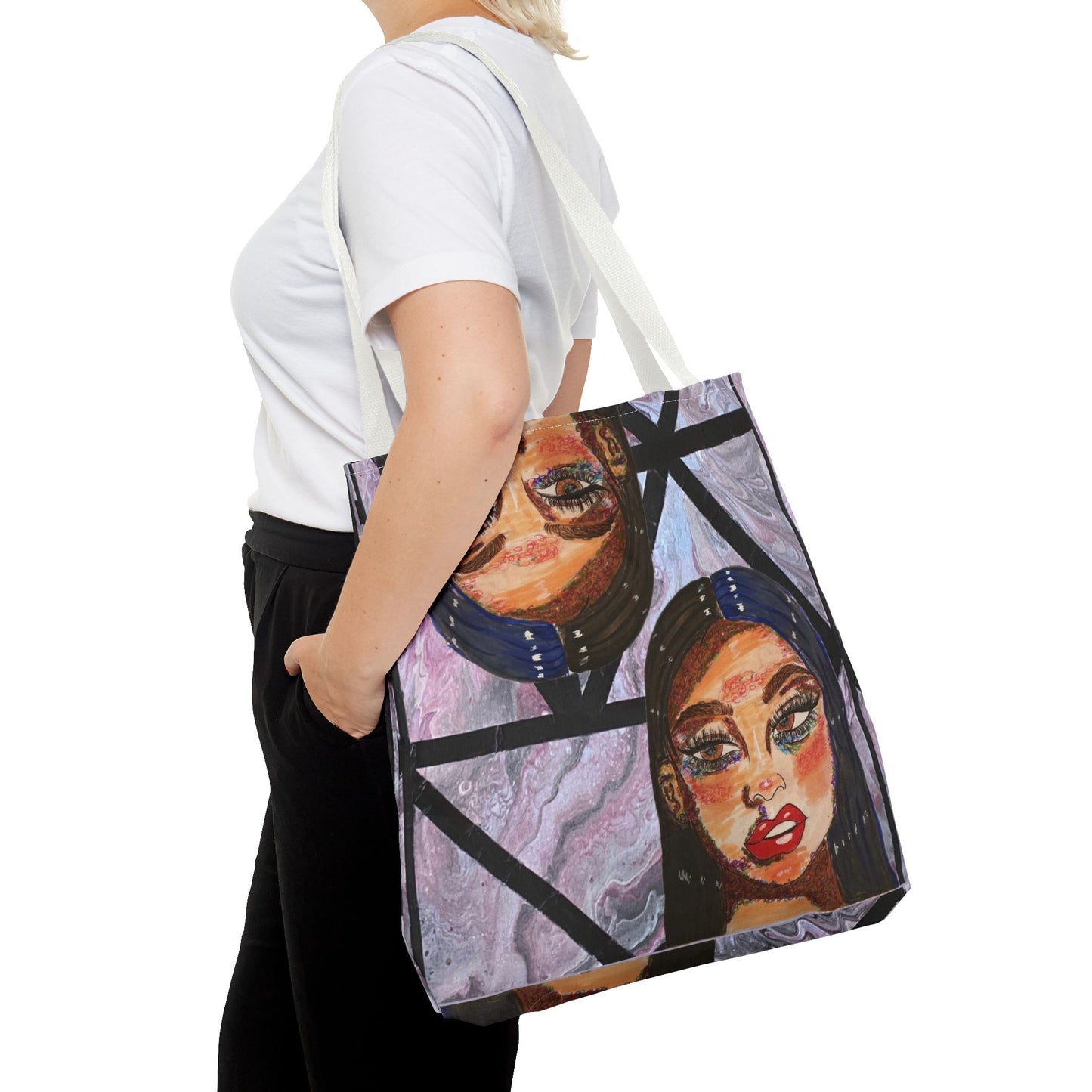 The Girl-Tote Bag (AOP)