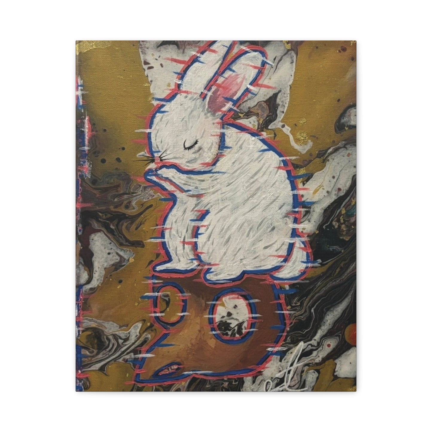 The Omen- Matte Canvas, Stretched, 1.25"