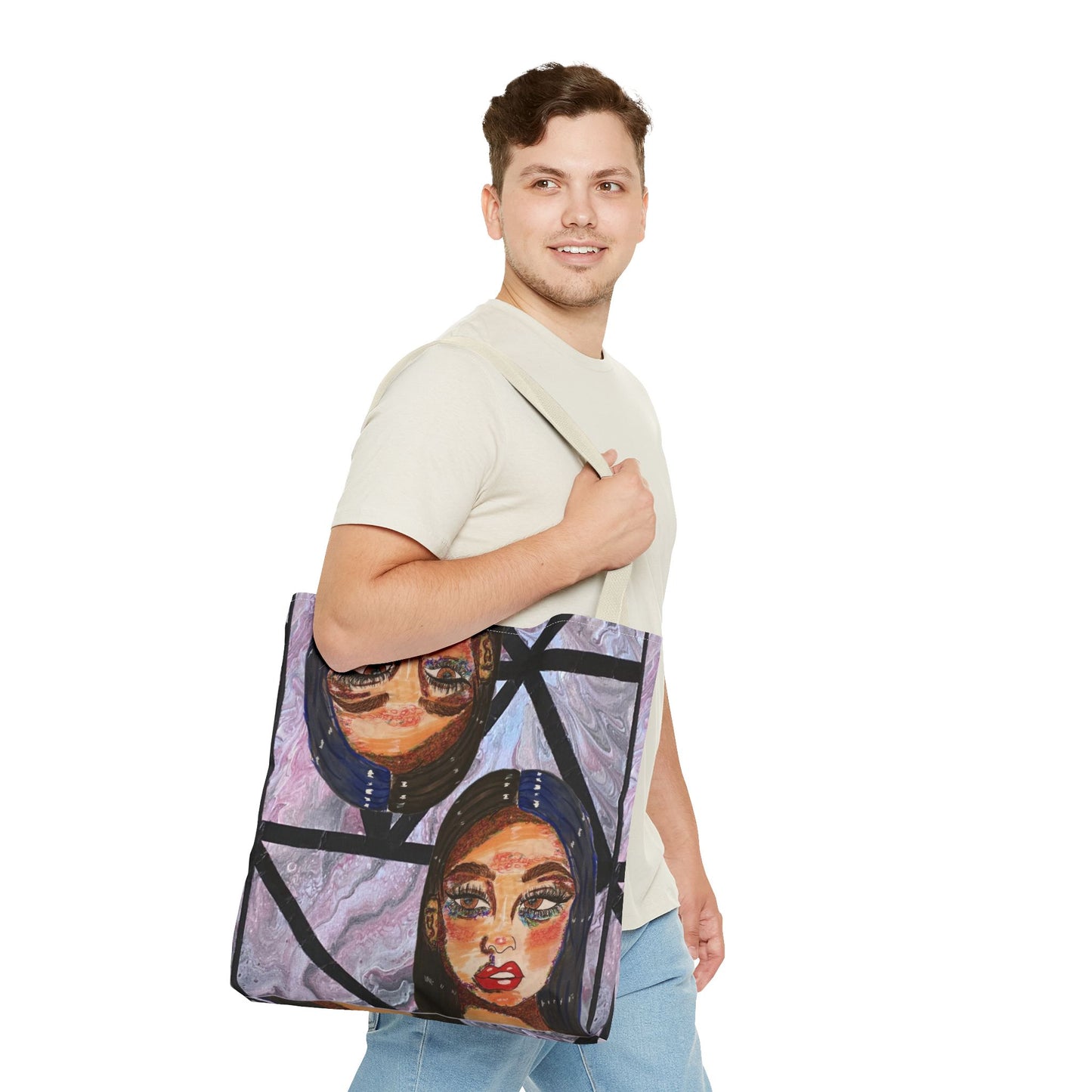 The Girl-Tote Bag (AOP)