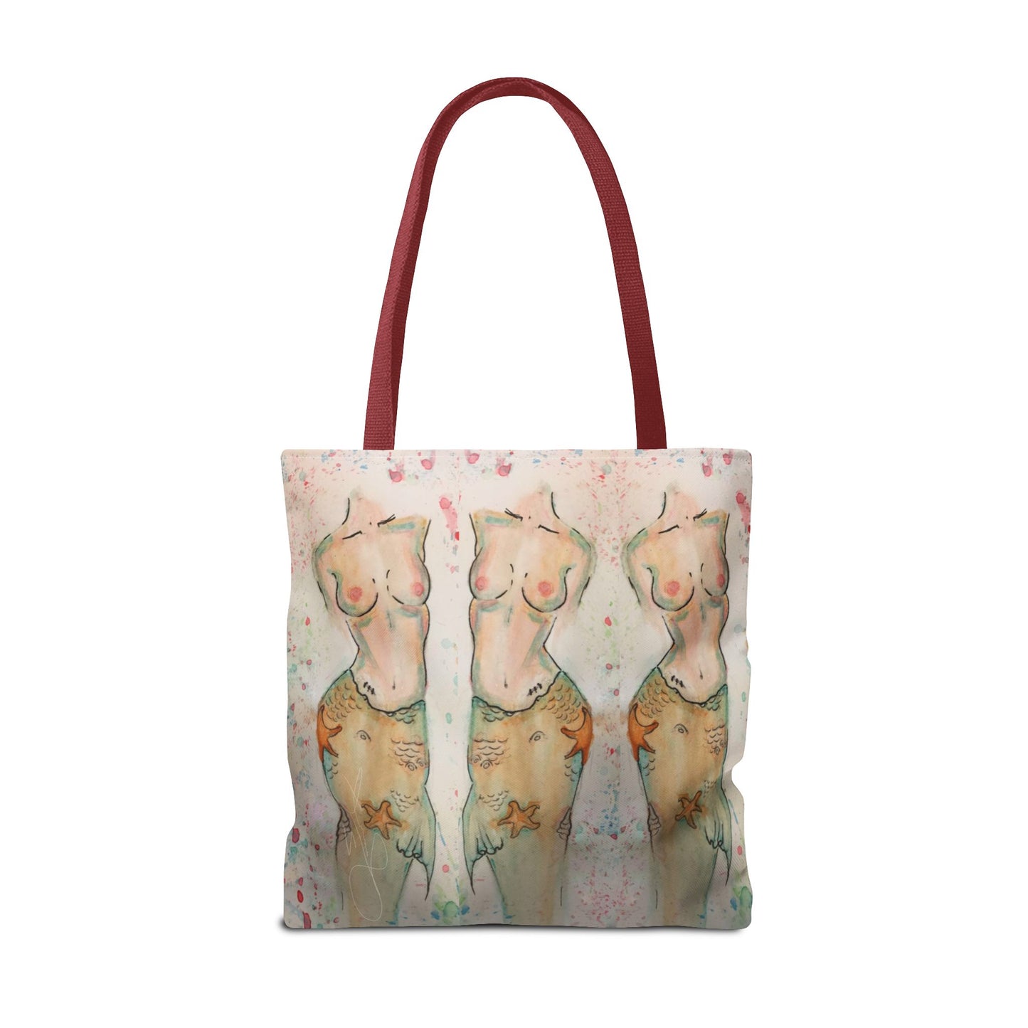 The Mermaid-Tote Bag (AOP)