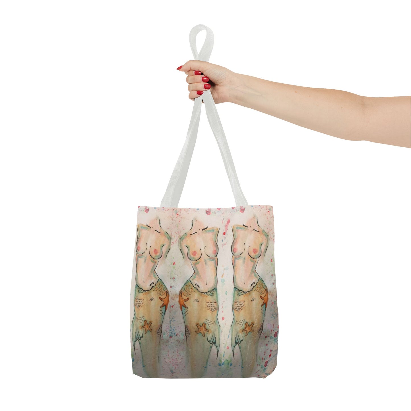 The Mermaid-Tote Bag (AOP)