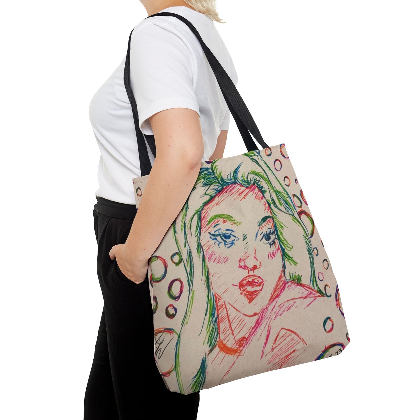 Ms.Bubbles✨Tote Bag (AOP)