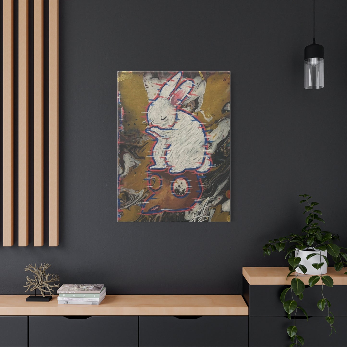 The Omen- Matte Canvas, Stretched, 1.25"